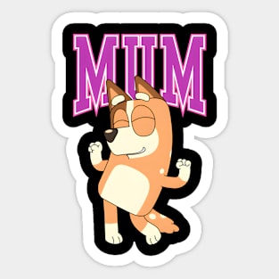 Bluey Mum Mom Sticker